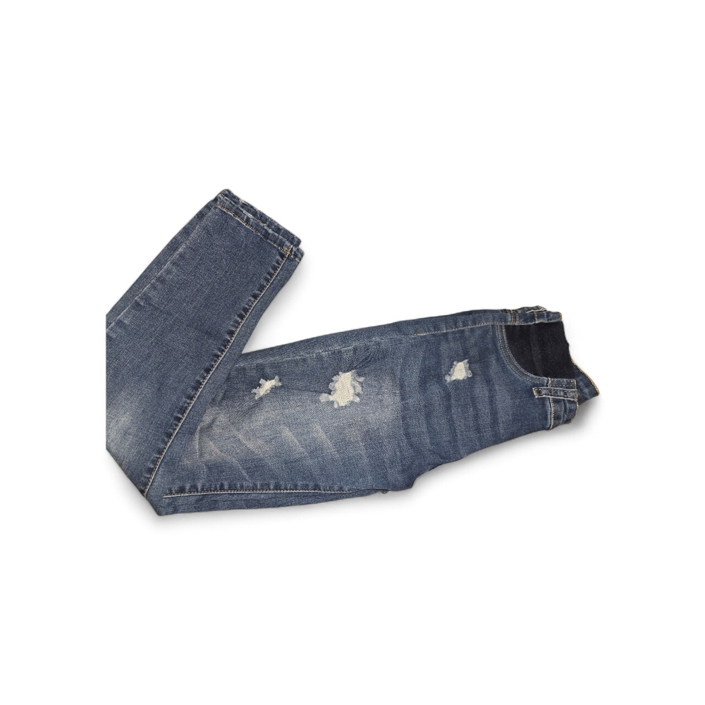 Maternity Stylish Blue Distressed Jeans